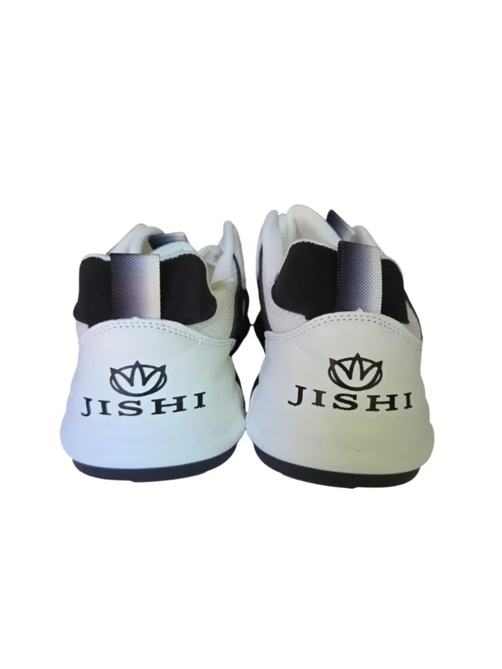 Mens Size 7/40 Lightweight Athletic Sneakers Black & White Breathable Non-Slip